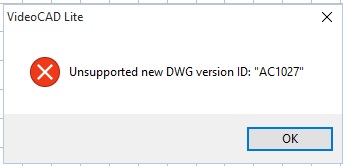 DWG format